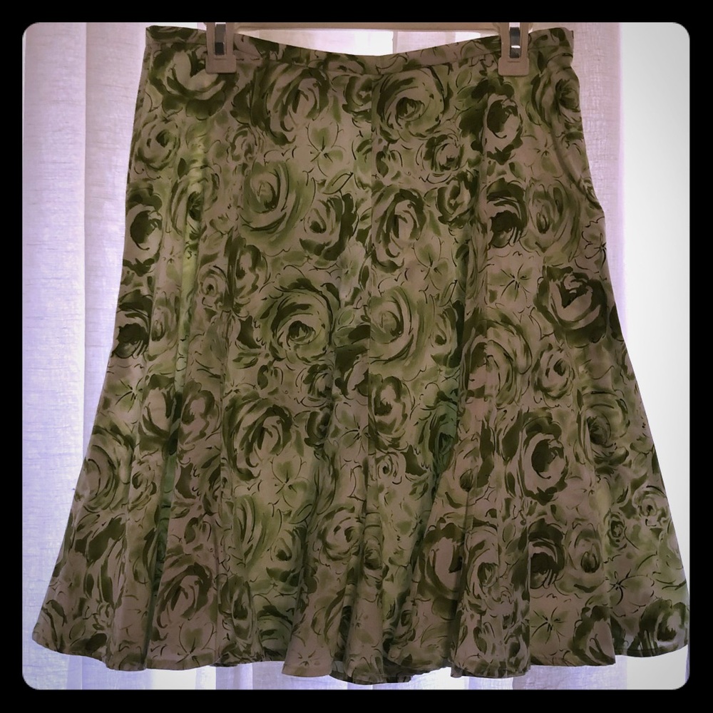 Floral skirt